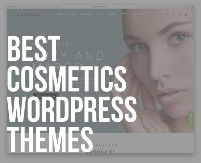 Best WordPress Cosmetics Themes