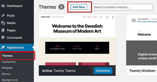 How to add wordpress on your theme