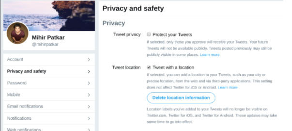How to Search by Twitter Location