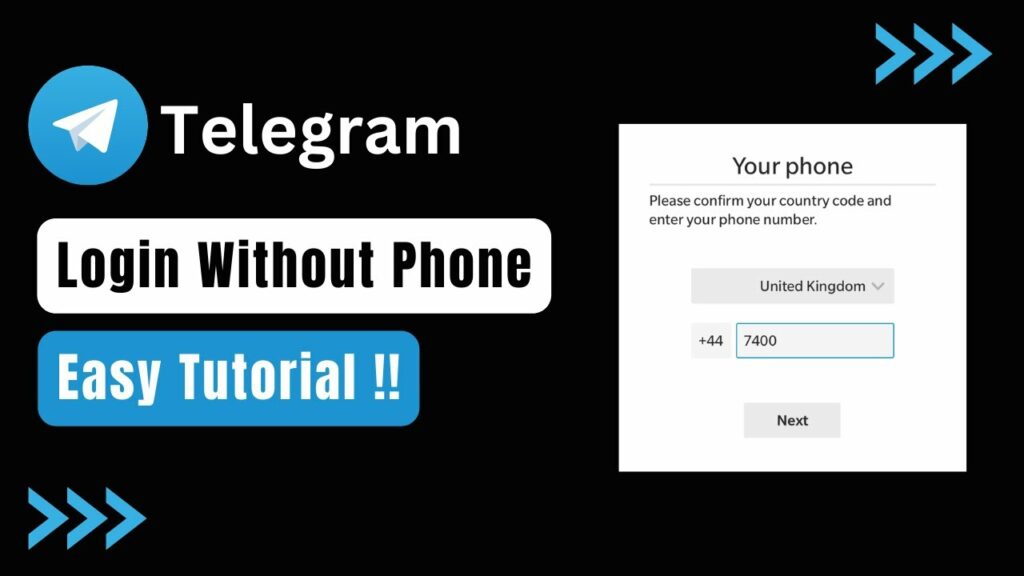 How to Sign Up for Telegram Without a Phone Number or Sim?